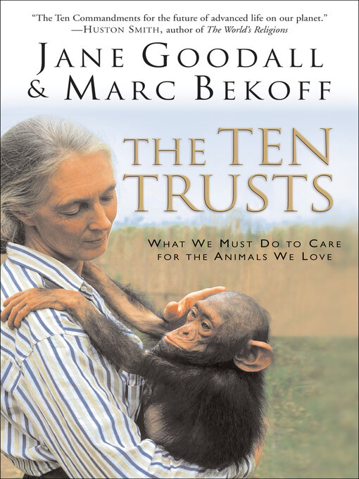 Title details for The Ten Trusts by Jane Goodall - Wait list